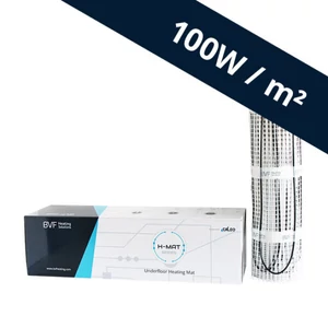 BVF H-MAT beépíthető fűtőszőnyeg 4 m2 / 100 watt/m²