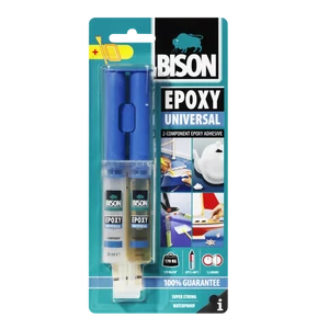 BISON univerzális két komponensű epoxy ragasztó, 24ml