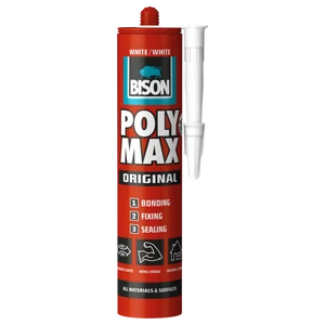 BISON Poly Max univerzális tömítő, SM polymer ragasztó, 425g