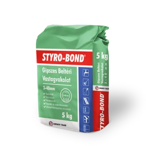 STYRO-BOND 3-40 BELTÉRI GIPSZES VASTAGVAKOLAT 5 kg