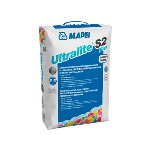 Ultralite S2 Flex extrém nagy kiadósságu csempreragasztó porcelán lapokhoz fehér 15kg
