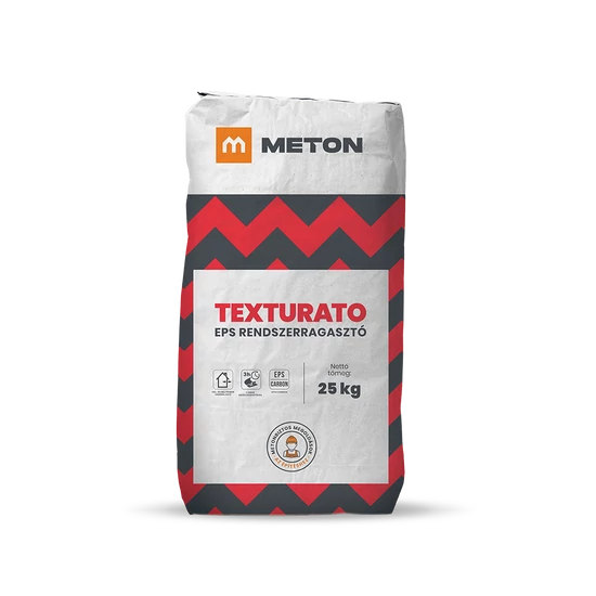 Meton TEXTURATO EPS rendszerragasztó 25 kg