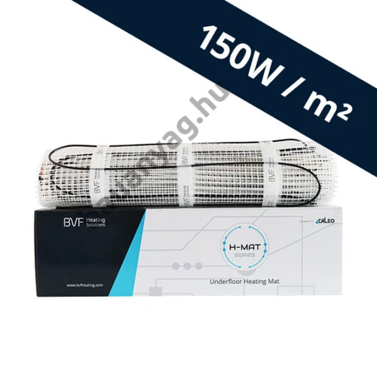 BVF H-MAT beépíthető fűtőszőnyeg 2,5 m2 / 150 watt/m²