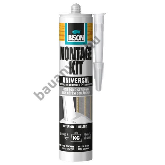 BISON Montage Kit univerzális tömítő ragasztó, 440g
