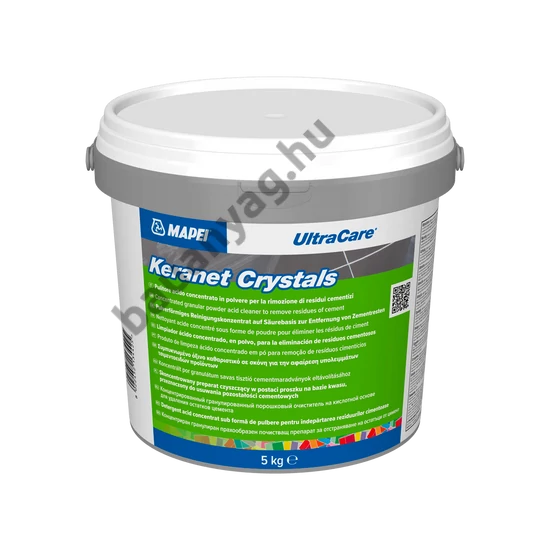 Ultracare Keranet Crystals póralakú savas tisztítószer sókivirágzás eltávolítására 1 kg