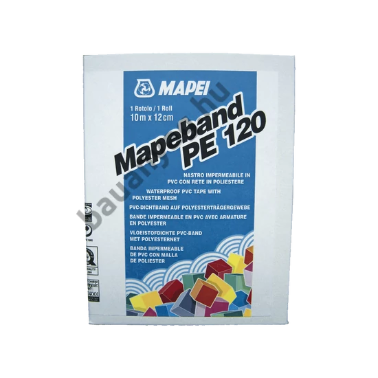 Mapeband Gumírozott mandzsetta 120x120mm PE120