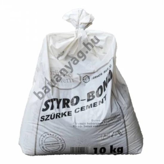 STYRO-BOND SZÜRKE CEMENT 10kg