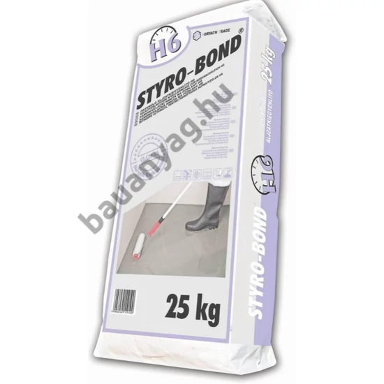 STYRO-BOND H6 GYORSKÖTŐ KÜLTÉRI ALJZATKIEGYENLÍTŐ / 25kg