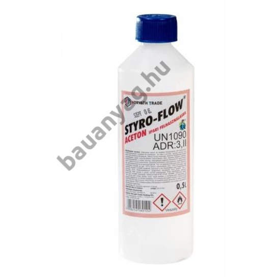 STYRO-FLOW ACETON (IPARI FELHASZN.) 0,5 liter