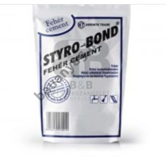 STYRO-BOND FEHÉR CEMENT 25 kg