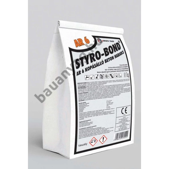 STYRO-BOND AR6 KOPÁSÁLLÓ BETON HABARCS (C40/F7/AR6) 5kg