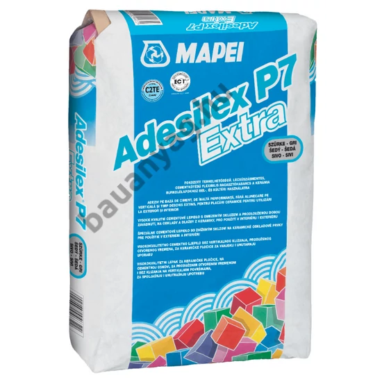 Adesilex P7 Extra 25kg flexibilis ragasztóhabarcs