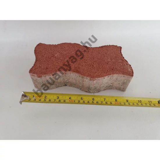 TÉRKŐ 6 CM HULLÁM PIROS