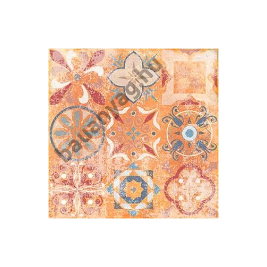 Flamenco Czerwony dekor1 1,42 m2/csomag 33x33