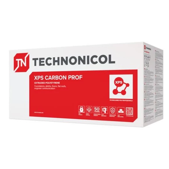 Technonicol XPS Carbon Prof - 3 cm lábazati hőszigetelő