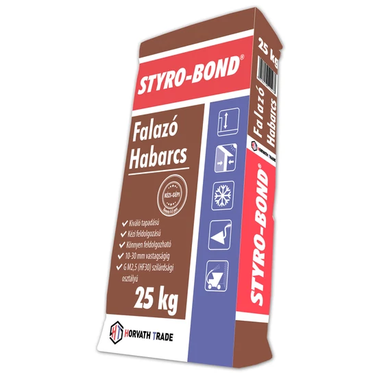 STYRO-BOND FALAZÓ HABARCS/ 25kg