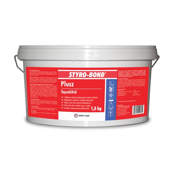 STYRO-BOND PLUSZ UNIVERZÁLIS TAPADÓHÍD /POLIMER BÁZISÚ/  1,5 kg