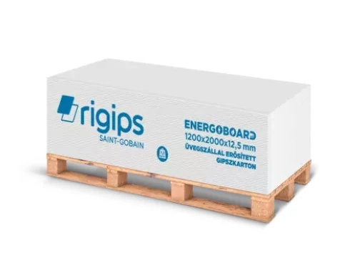 Rigips ENERGOBOARD® RE gipszkarton tábla  1200x2000x12,5 mm