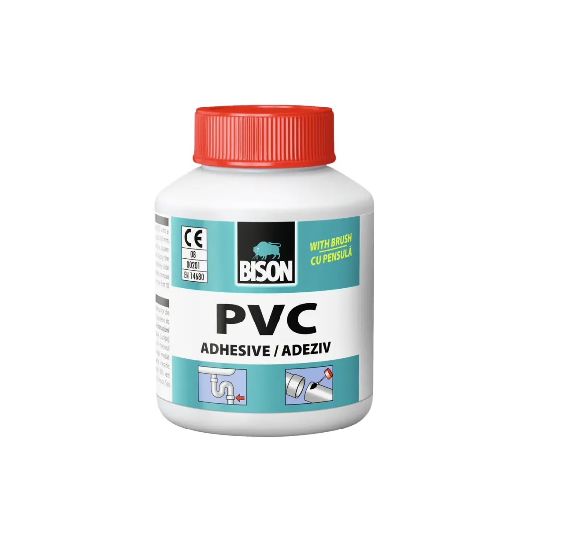 BISON vízálló kemény PVC ragasztó, 100ml