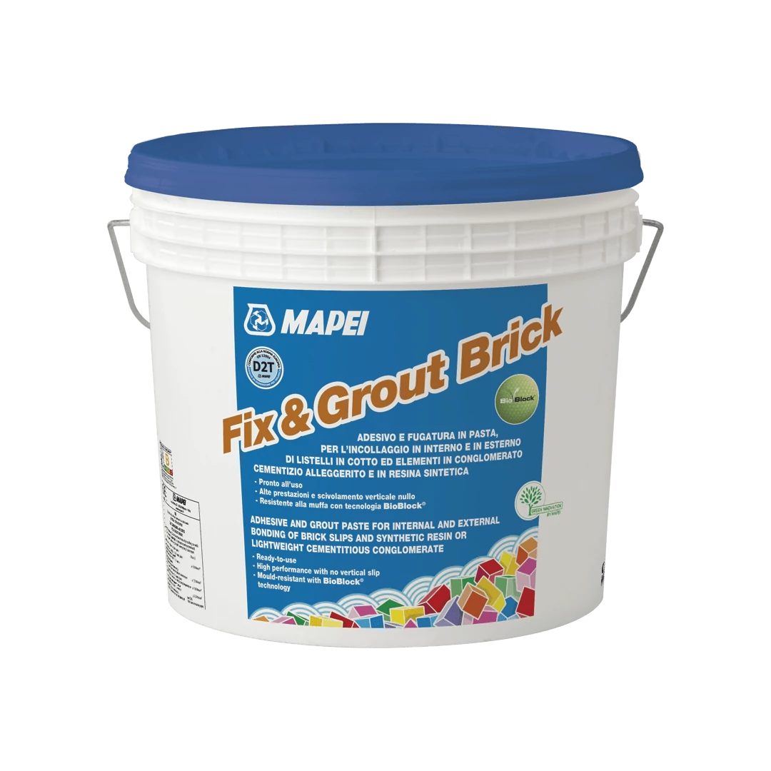 Fix & Grout Brick diszperziós ragasztó 12kg szürke