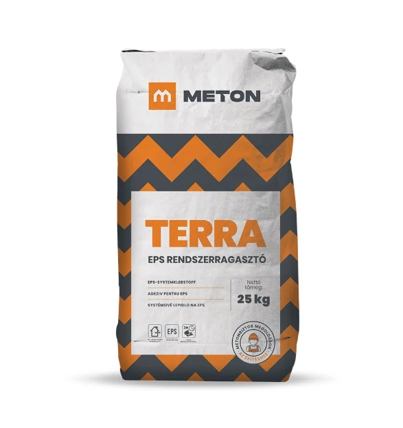 Meton Terra homlokzati hőszigetelés ragasztó 25 kg